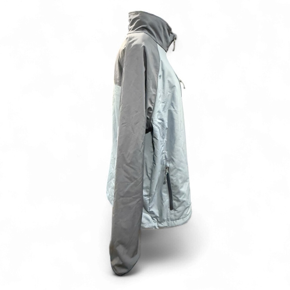 Columbia Sportswear Full Zip Softshell Jacket Gray Two-Tone Men’s XL - Picture 3 of 5